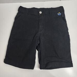 365 Kids Brand Black Shorts w/ Monster on Pocket & Adjustable Waist Boys Size 8